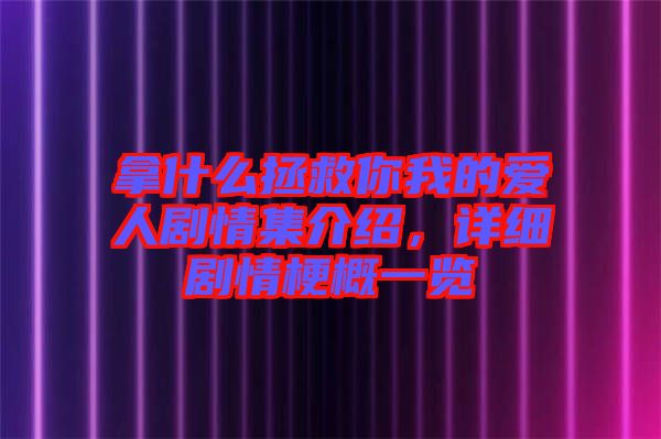 拿什么拯救你我的愛人劇情集介紹，詳細(xì)劇情梗概一覽