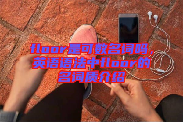 floor是可數(shù)名詞嗎，英語語法中floor的名詞質介紹