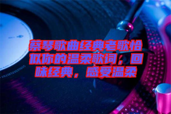 蔡琴歌曲經(jīng)典老歌恰似你的溫柔歌詞，回味經(jīng)典，感受溫柔