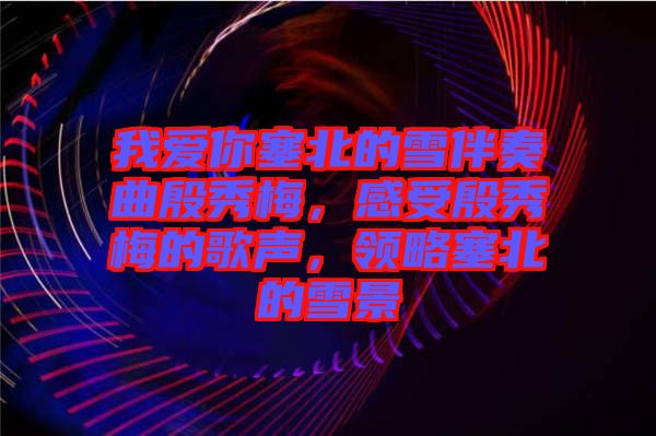 我愛你塞北的雪伴奏曲殷秀梅，感受殷秀梅的歌聲，領略塞北的雪景