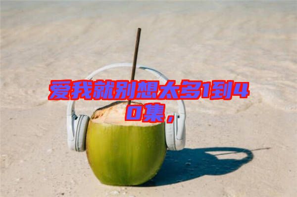 愛(ài)我就別想太多1到40集，