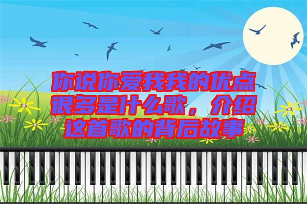 你說你愛我我的優(yōu)點(diǎn)很多是什么歌，介紹這首歌的背后故事