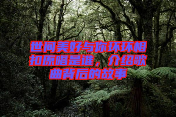 世間美好與你環(huán)環(huán)相扣原唱是誰，介紹歌曲背后的故事