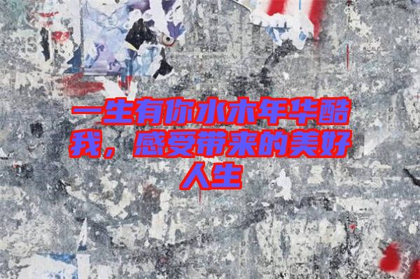 一生有你水木年華酷我，感受帶來(lái)的美好人生