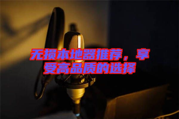 無損本地器推薦，享受高品質(zhì)的選擇