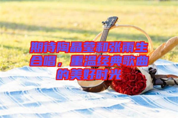 期待陶晶瑩和張雨生合唱，重溫經(jīng)典歌曲的美好時光