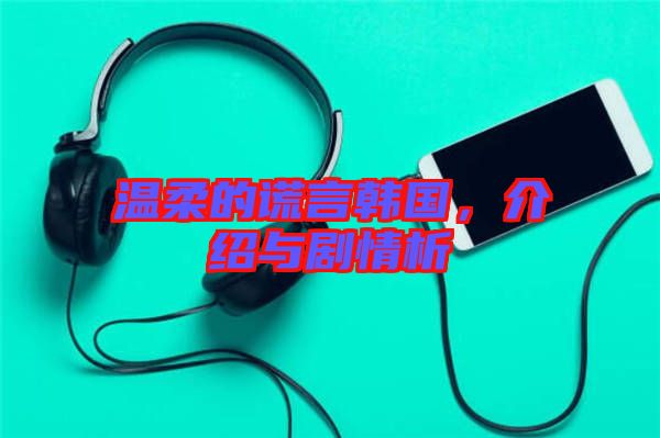 溫柔的謊言韓國(guó)，介紹與劇情析