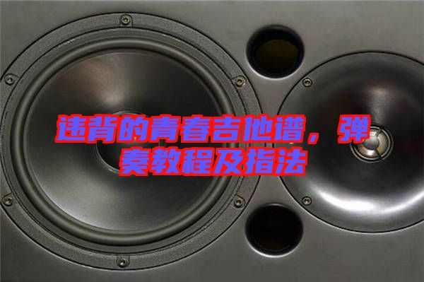 違背的青春吉他譜，彈奏教程及指法
