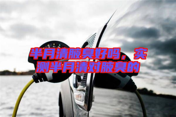 半月清腋臭好嗎，實(shí)測(cè)半月清對(duì)腋臭的