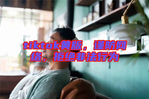 tiktok黃版，謹防網(wǎng)絡，拒絕非法行為