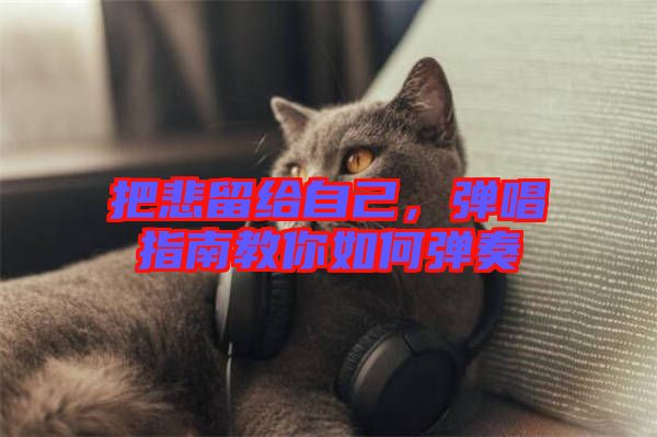 把悲留給自己，彈唱指南教你如何彈奏