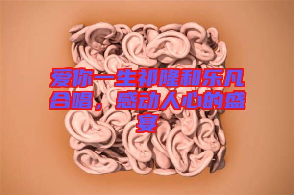 愛你一生祁隆和樂凡合唱，感動(dòng)人心的盛宴