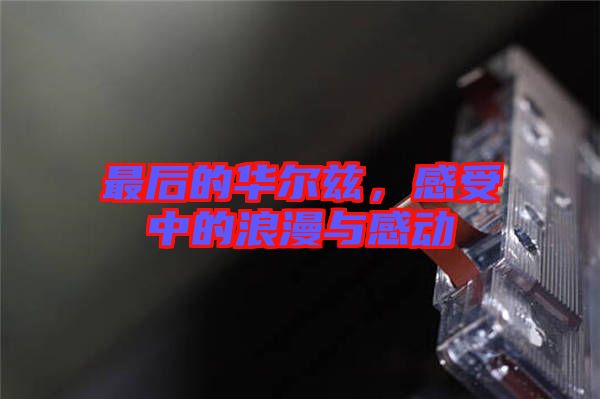 最后的華爾茲，感受中的浪漫與感動(dòng)