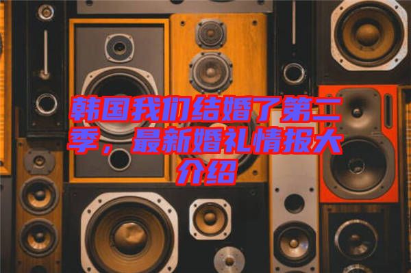 韓國(guó)我們結(jié)婚了第二季，最新婚禮情報(bào)大介紹