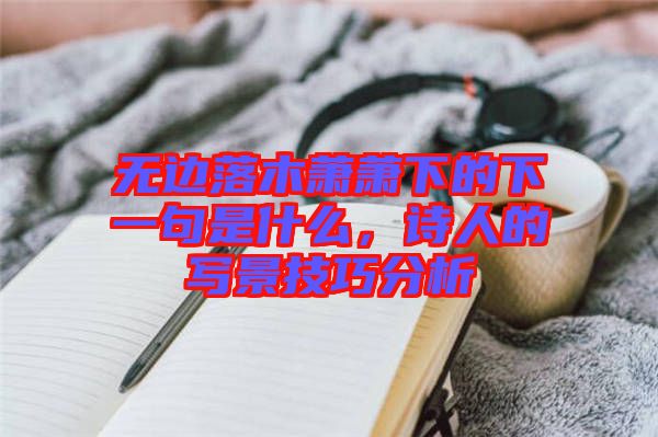 無邊落木蕭蕭下的下一句是什么，詩人的寫景技巧分析