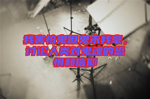 我害怕鬼但鬼未我毫，討論人類對鬼魂的恐懼和信仰
