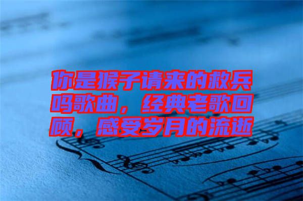 你是猴子請來的救兵嗎歌曲，經(jīng)典老歌回顧，感受歲月的流逝