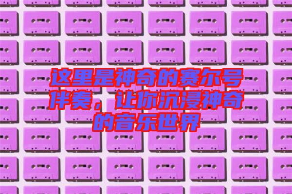 這里是神奇的賽爾號(hào)伴奏，讓你沉浸神奇的音樂(lè)世界